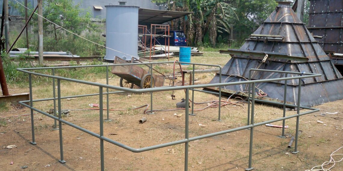 Handrail Silo 30 Ton