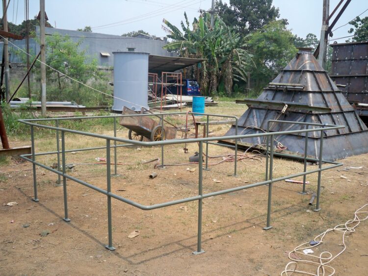 Handrail Silo 30 Ton