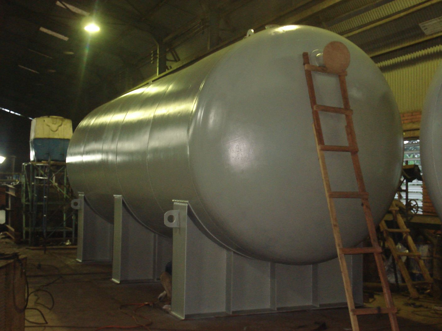 Wii Dual Media Filter Tank Finishing