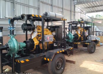 Witanabe Two Units Mobile Irrigation Pumps Workshop
