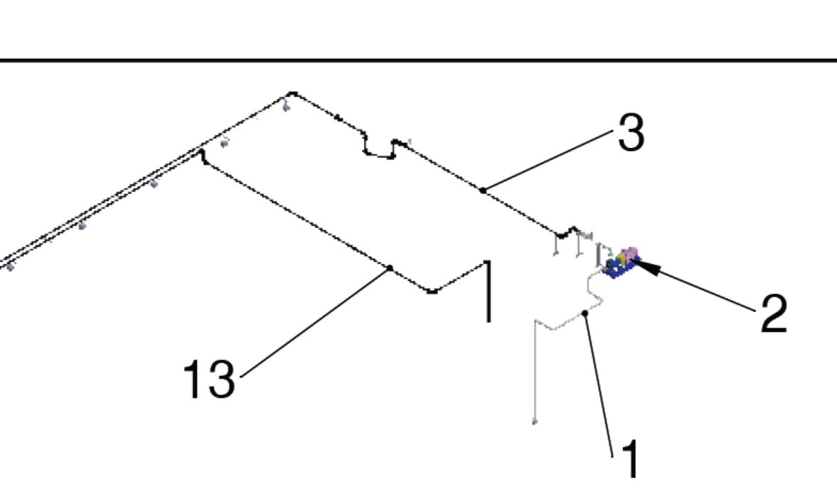 Diagram isometrik sistem perpipaan coolant