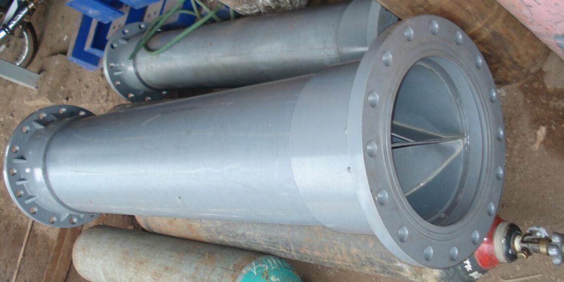 Featured Industrial Inline Static Mixer Pipe Assembly