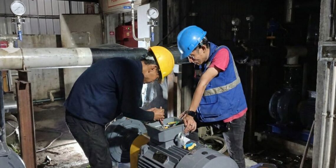 Hero Coolant Circulation Pump Installation Team Elsewedy