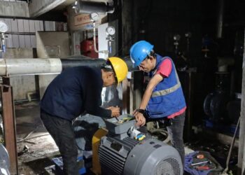 Hero Coolant Circulation Pump Installation Team Elsewedy