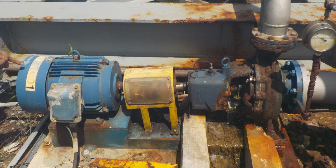 Hero Industrial Centrifugal Pump Motor Assembly Inspection