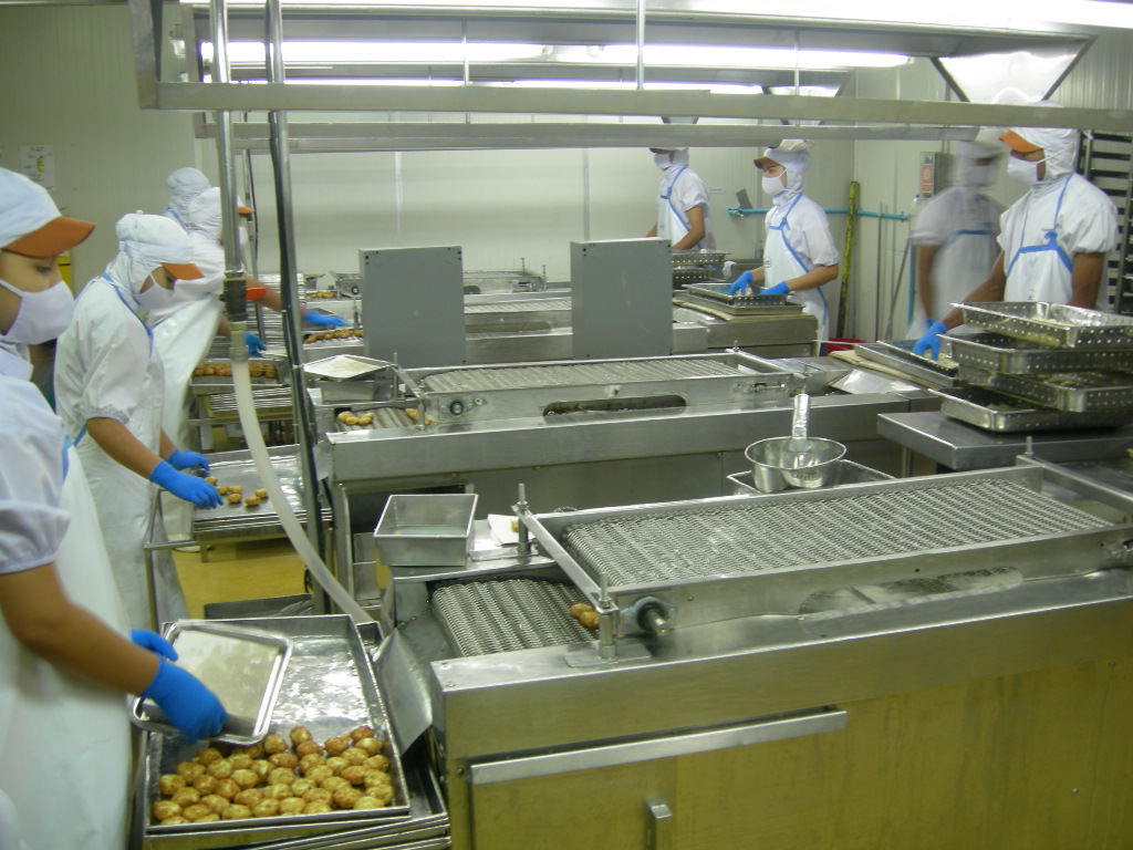 Analisis visual rancangan continuous frying conveyor system terpadu